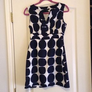 Banana Republic polka dot dress